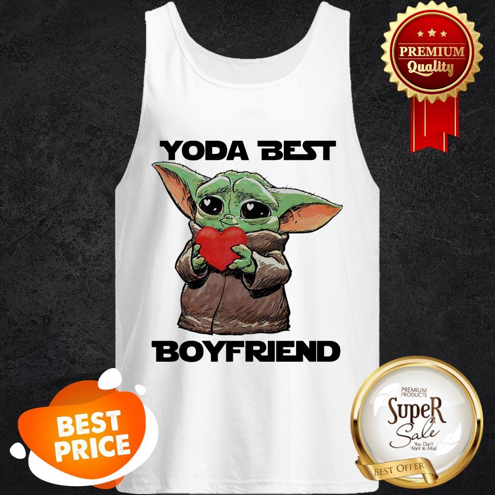 Baby Yoda Best Boyfriend Tank Top