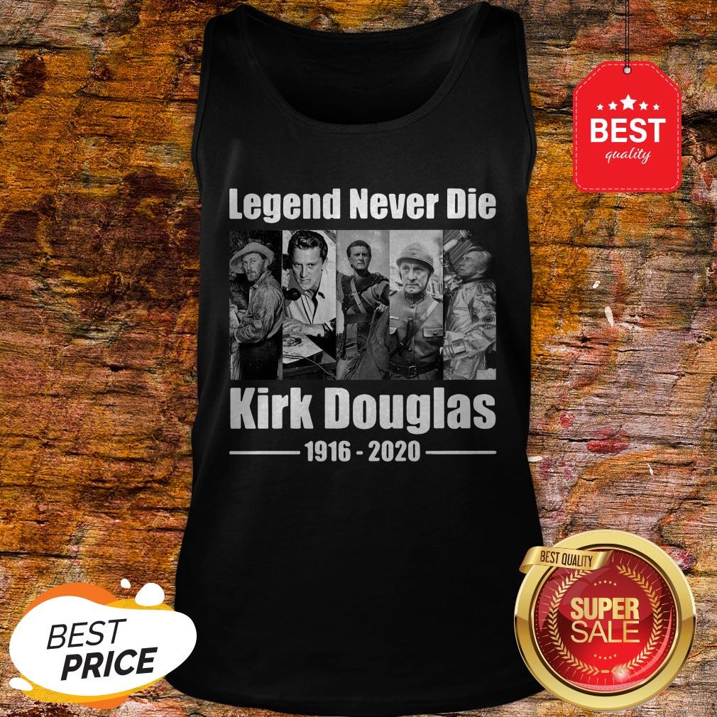 Official Legend Never Die Kirk Douglas 1916 2020 Tank Top