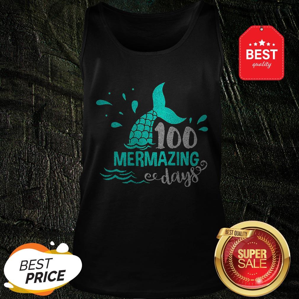 Official Mermaid 100 Mermazing Days Tank Top