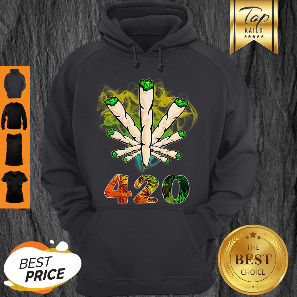 Official Weed Cannabis 420 Weed Day Hoodie