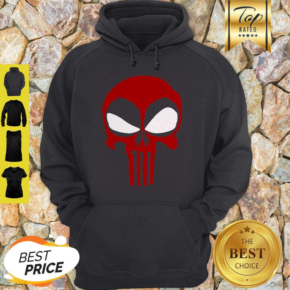 The Punisher And Deadpool Logo Mashup Hoodie