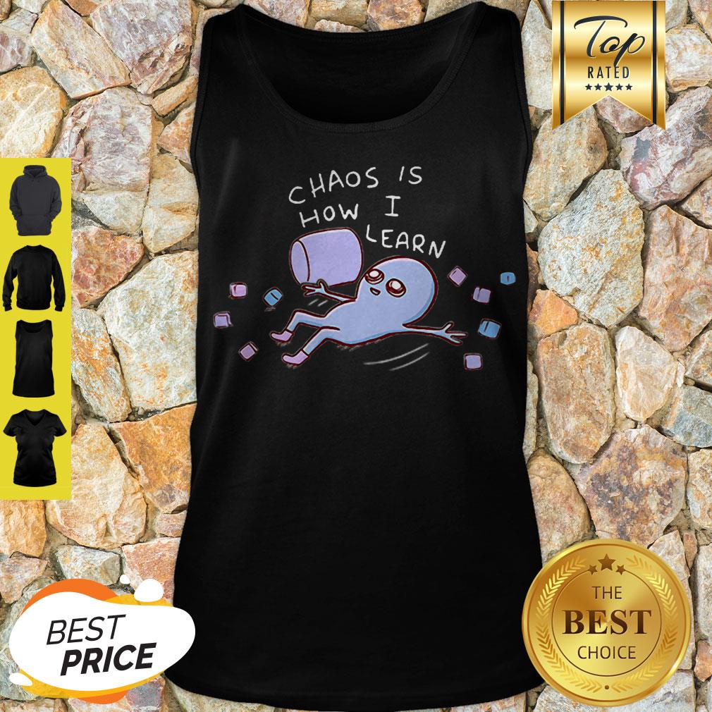 Strange Planet Aliens Chao Is How I Learn Tank Top