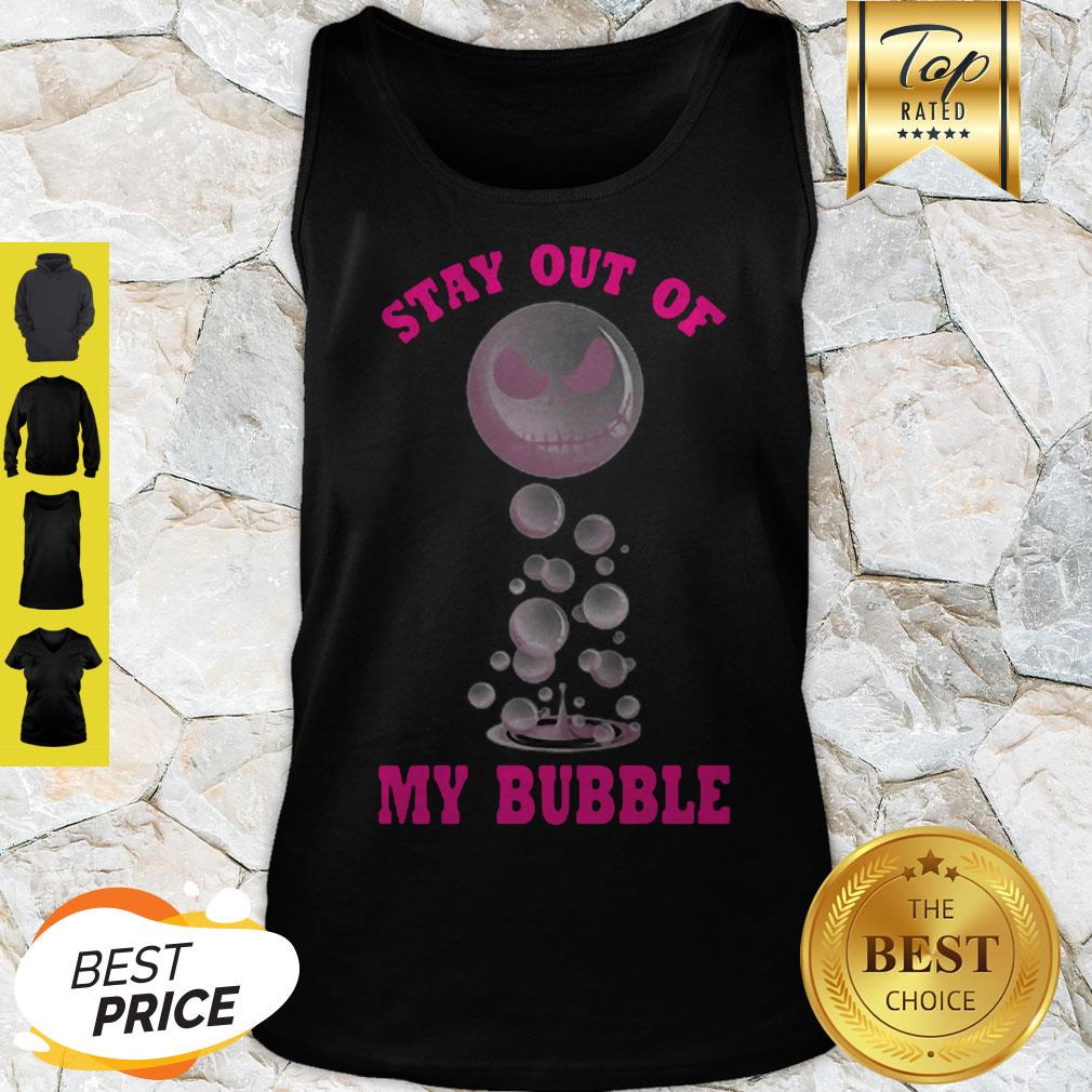 Jack Skellington Stay Out Of My Bubble Tank Top
