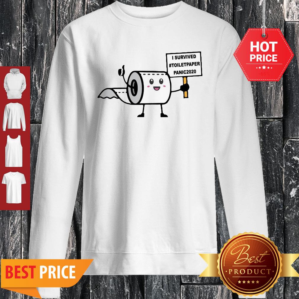 Official I Survived Toiletpaper Panic 2020 Sweatshirt