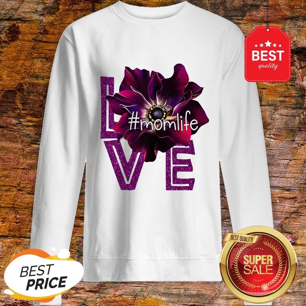 Official Love Momlife Anemone Purple Sweatshirt
