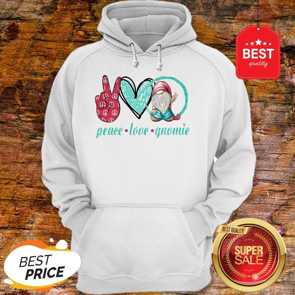 Official Peace Love Gnomie Hoodie
