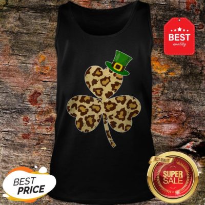 St Patricks Day Costume Leopard Shamrock Lover Gifts Tank Top  - Design By Rulestee.com