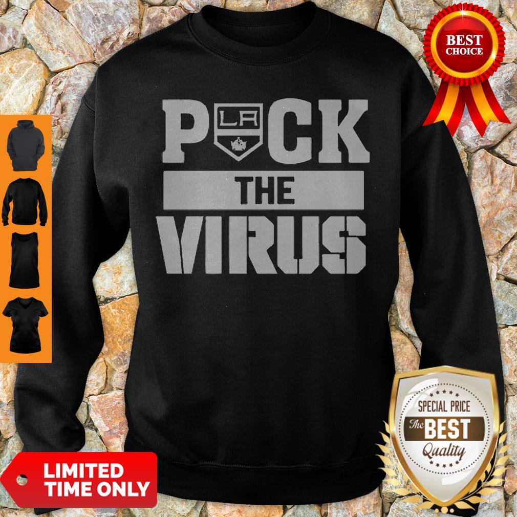 Los Angeles Kings Puck The Virus Covid-19 Sweatshirt