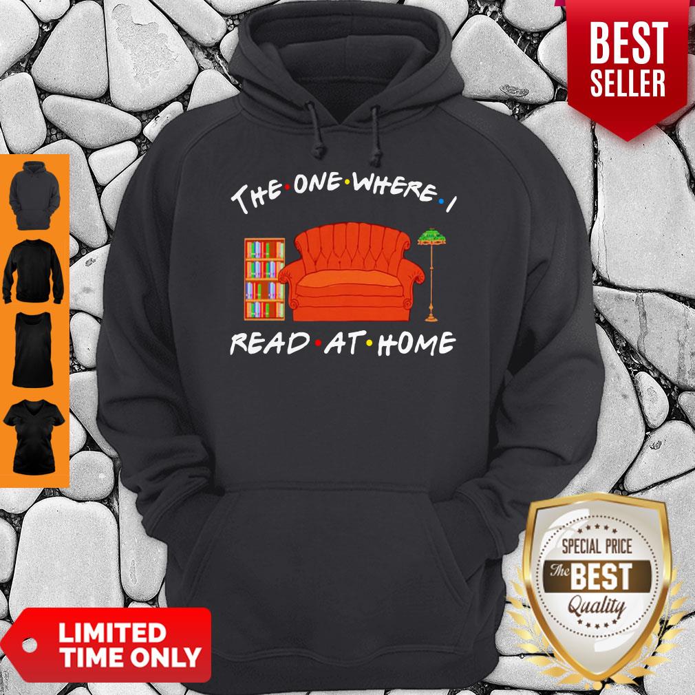 Official The One Where Read At Home Hoodie