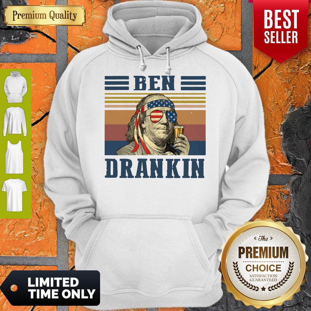 Official Ben Drankin Vintage Hoodie