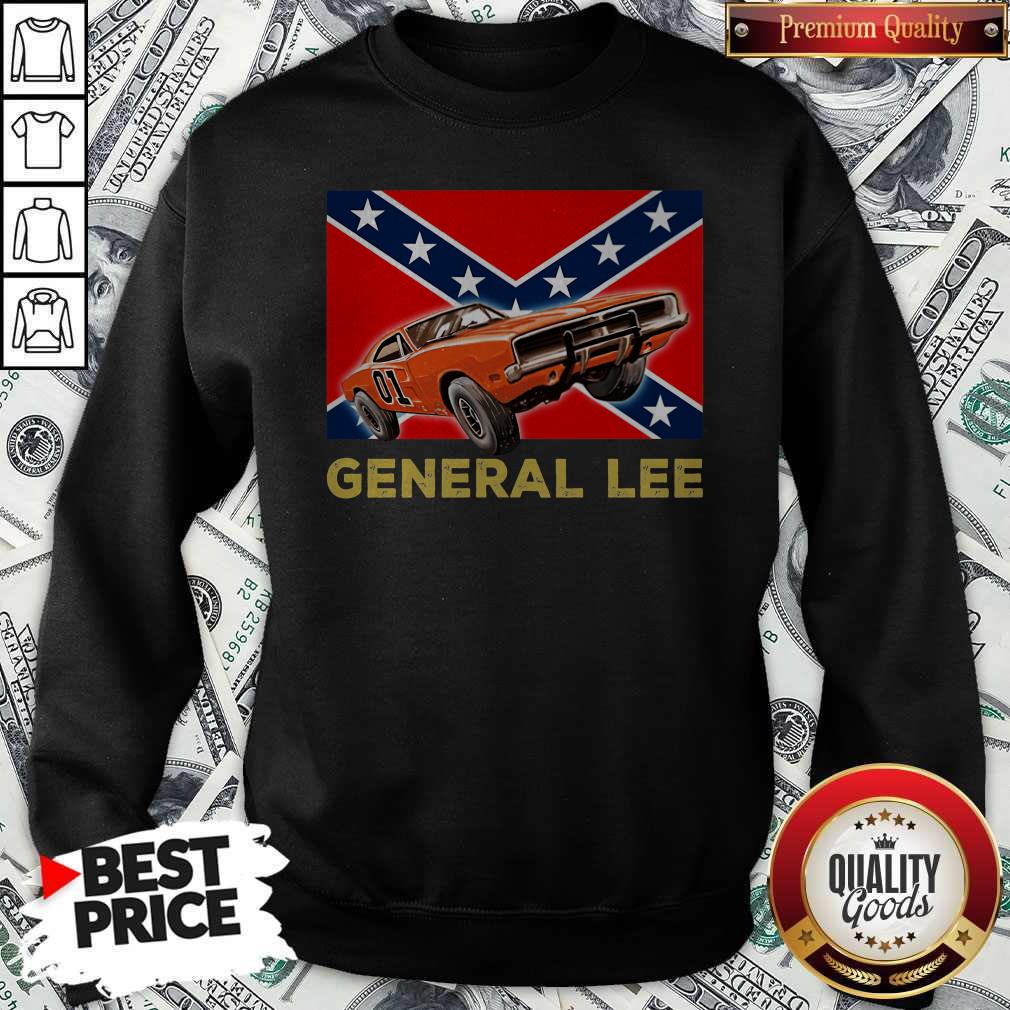 Official General Lee Dixieland Flag Sweatshirt