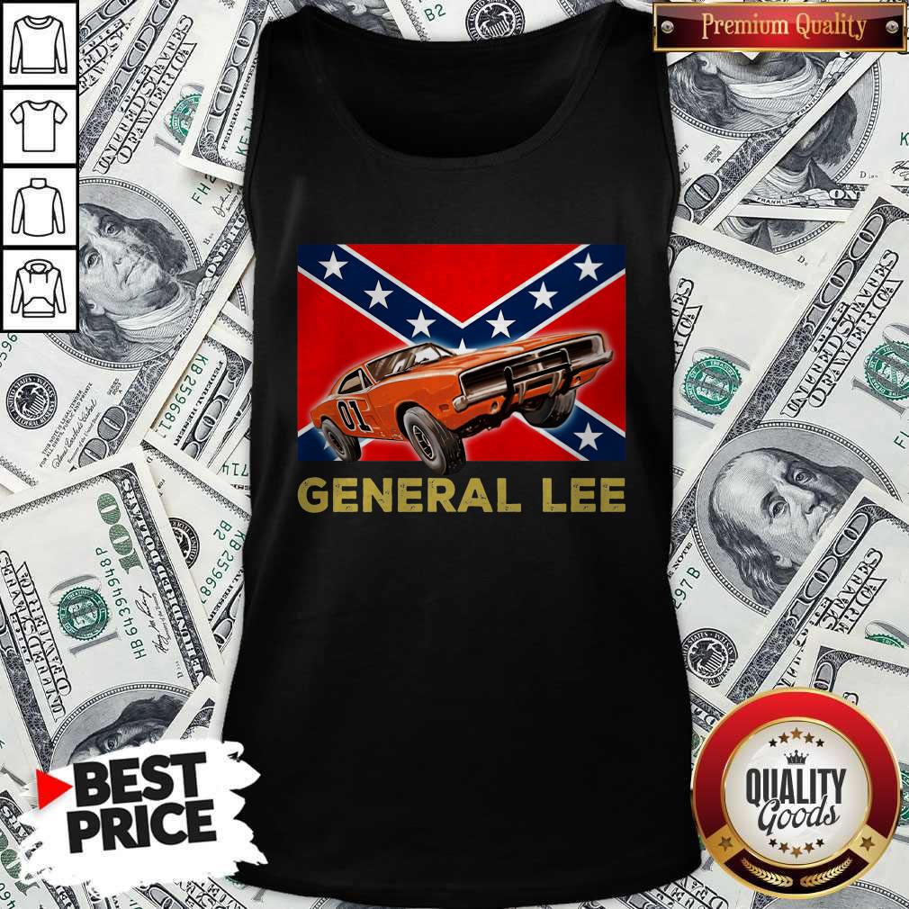 Official General Lee Dixieland Flag Tank Top