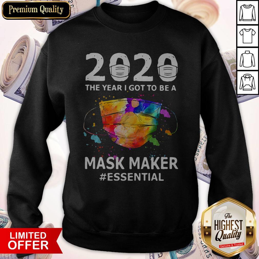 2020 The Years I Got To Be A Mask Makes Essential Sweatshirt