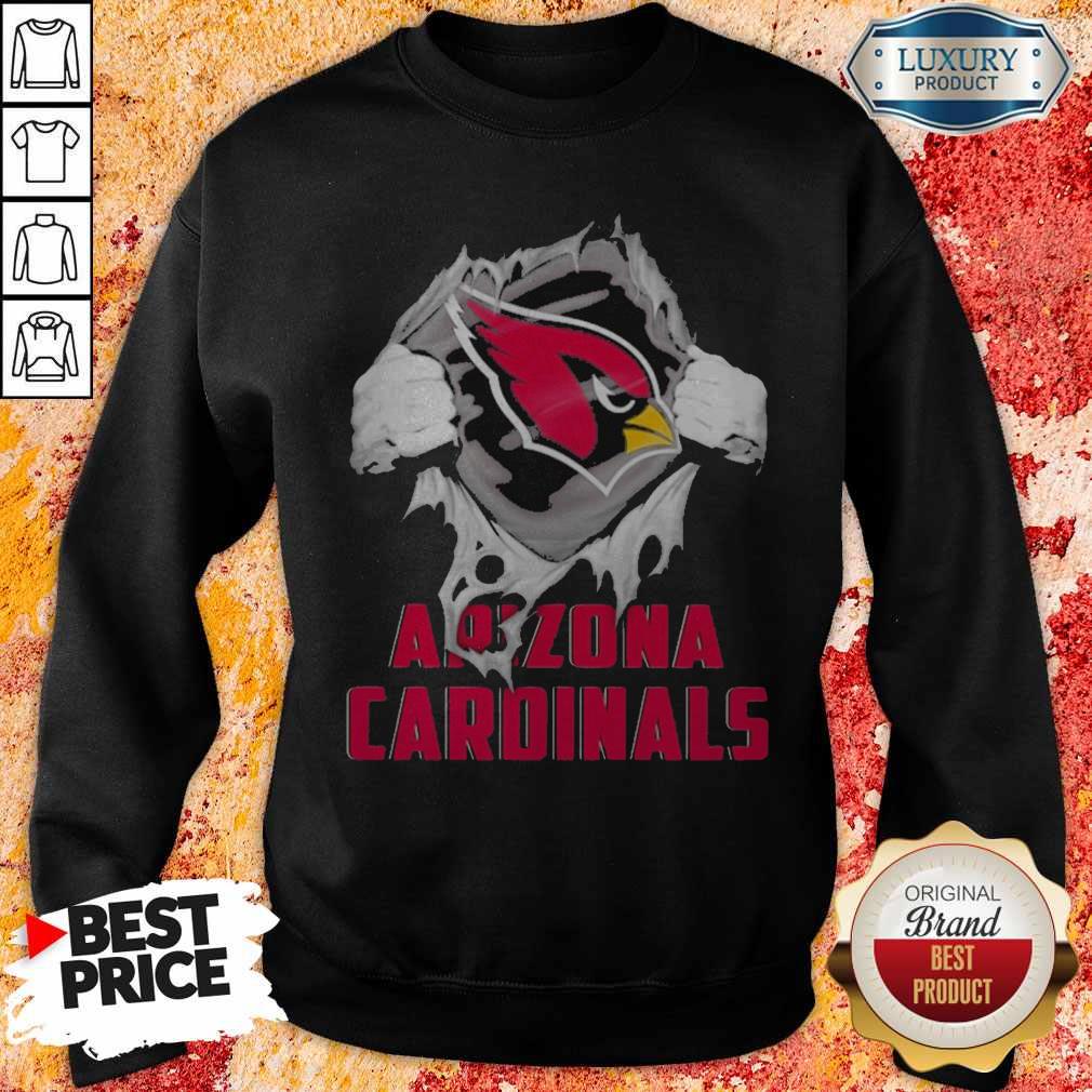 Blood Inside Me Arizona Cardinals Sweatshirt
