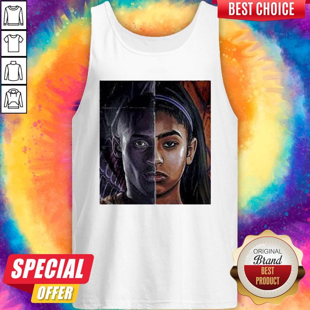 Official Kobe Bryant And Daughter Face Tank Top