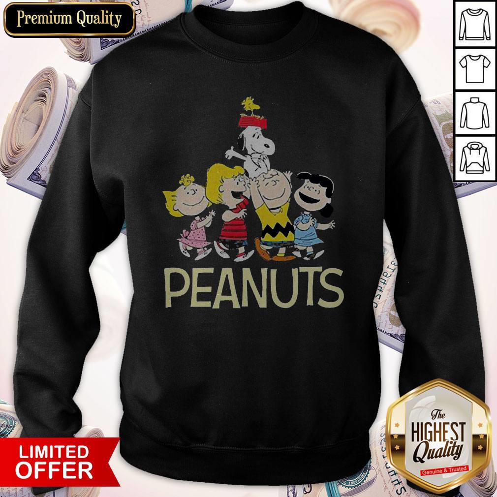 Peanut Snoopy Charlie Brown Friends TV Show Sweatshirt