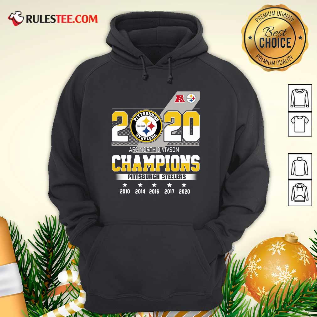 2020 AFC North Division Champions Pittsburgh Steelers Hoodie - Design By Rulestee.com