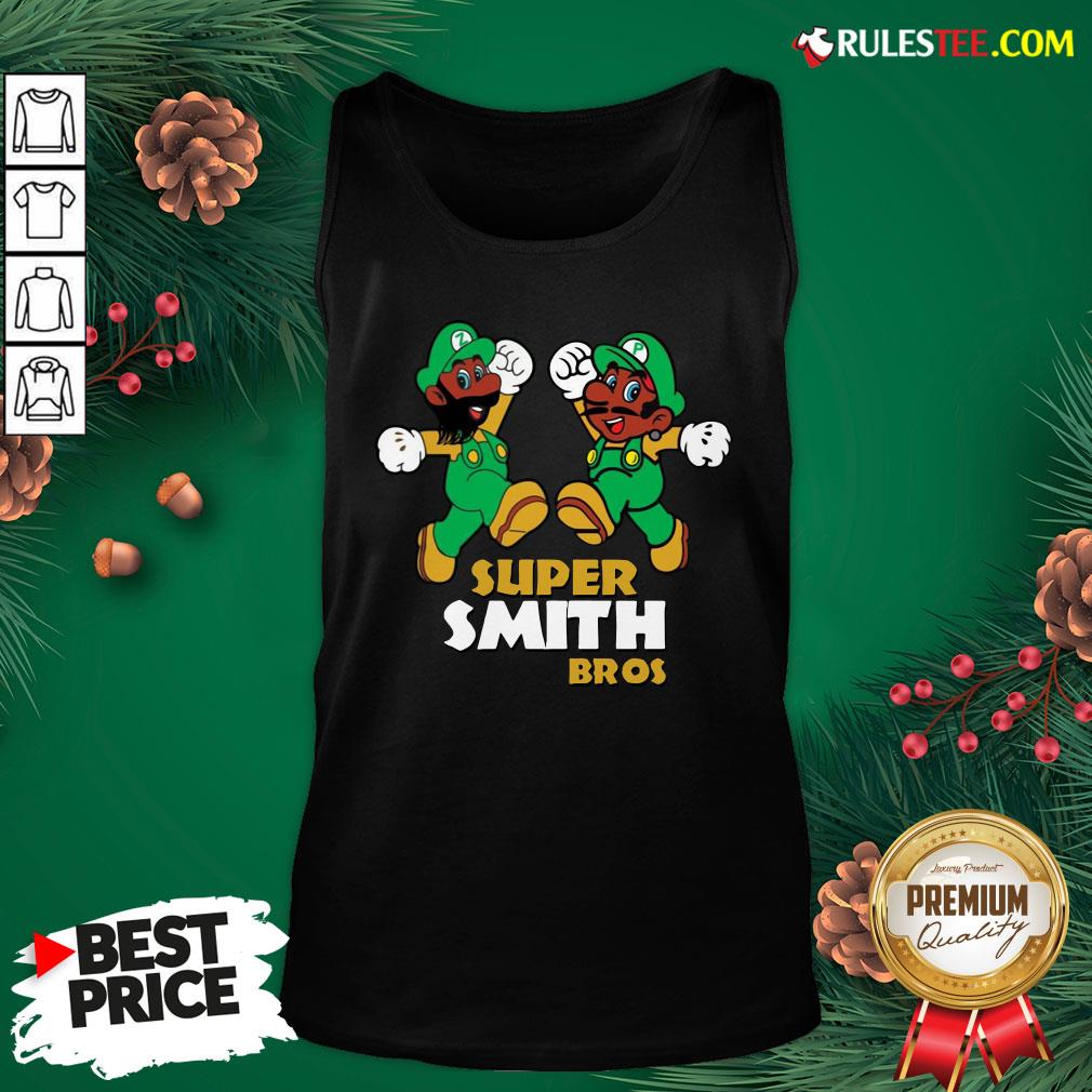 Official Super Smith Bros Tank Top  - Design By Rulestee.com