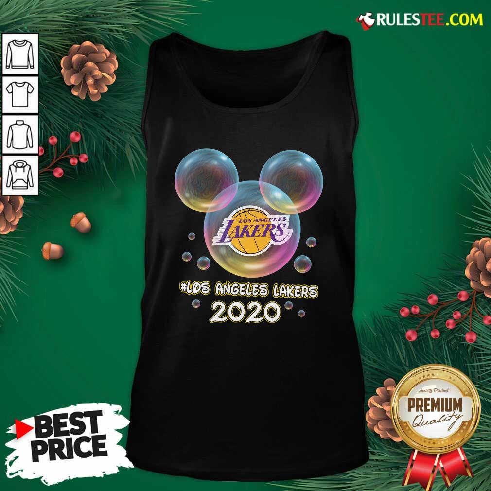 Los Angeles Lakers 2020 Mickey Disney Tank Top- Design By Rulestee.com