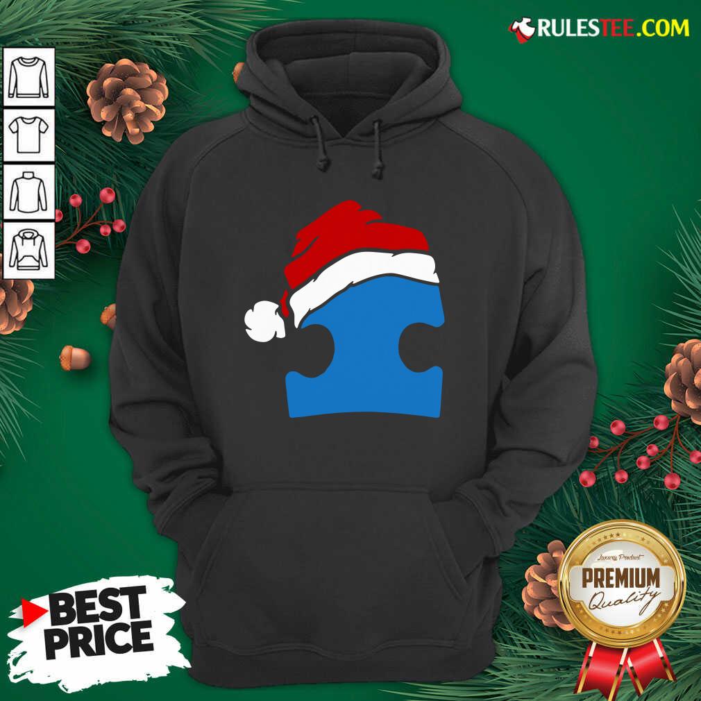 Perfect Santa Autism Christmas Hoodie  - Design By Rulestee.com