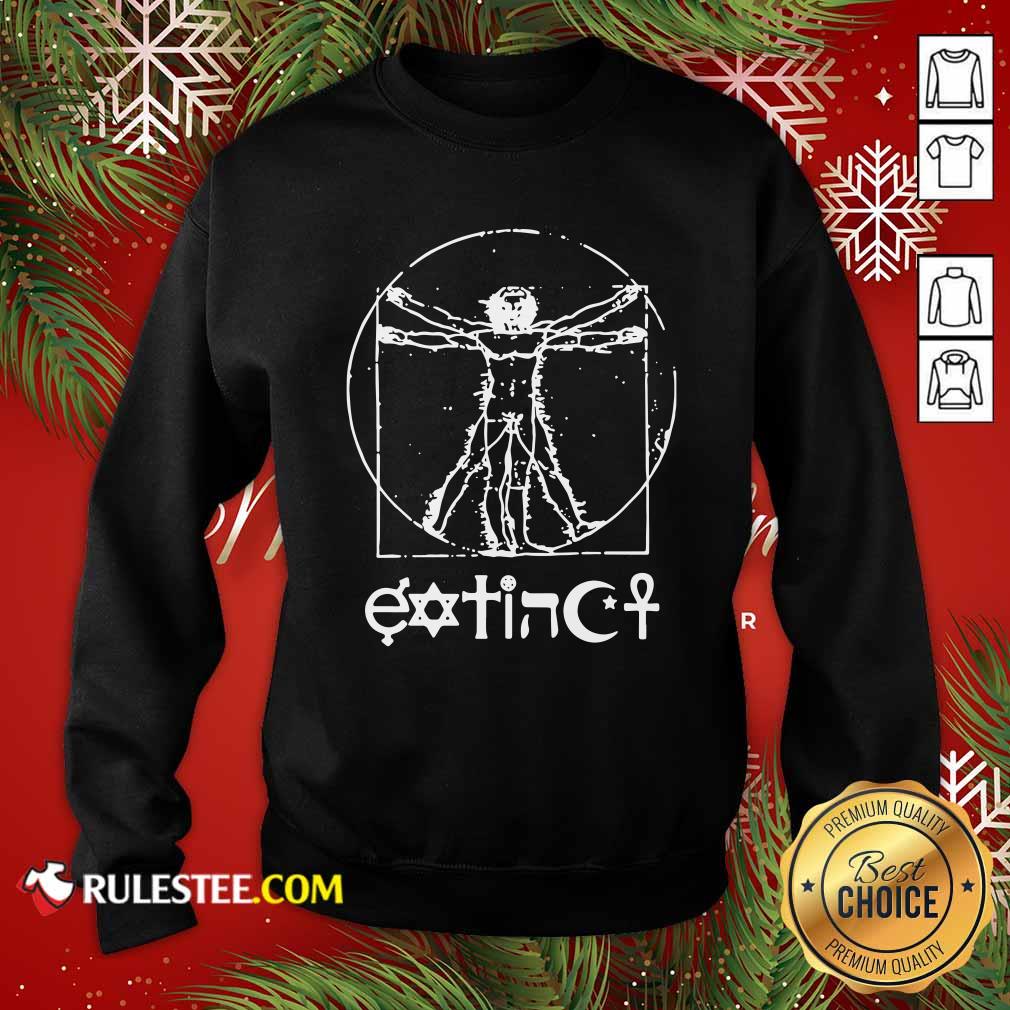 Extinct Ventruvian Sweatshirt - Design By Rulestee.com
