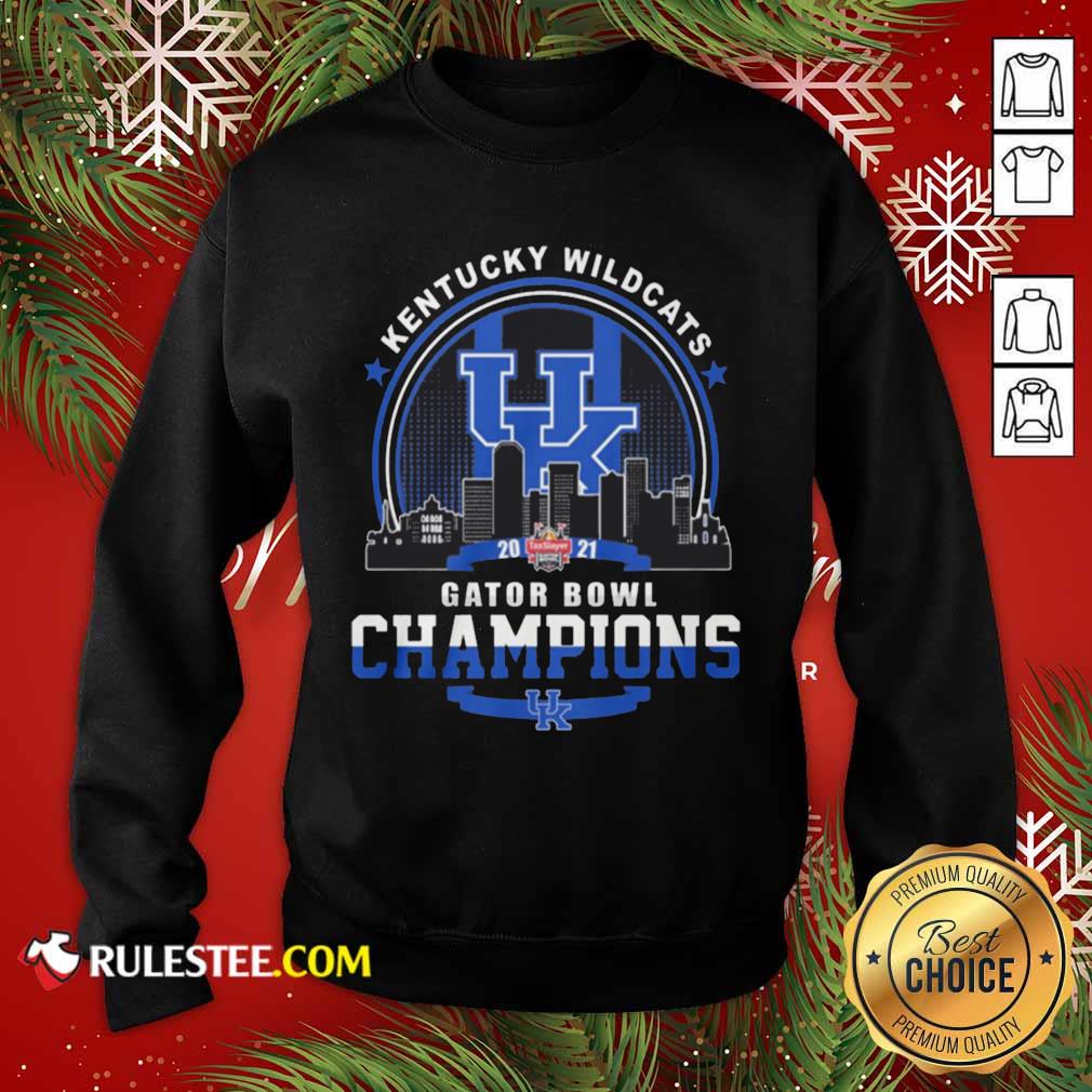 Kentucky Wildcats Gator Bowl Champion Sweatshirt - Design By Rulestee.com