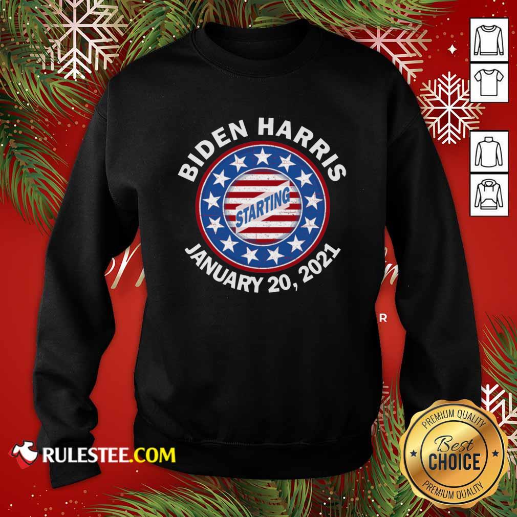 Biden Harris January Inauguration American Flag Sweatshirt - Design By Rulestee.com
