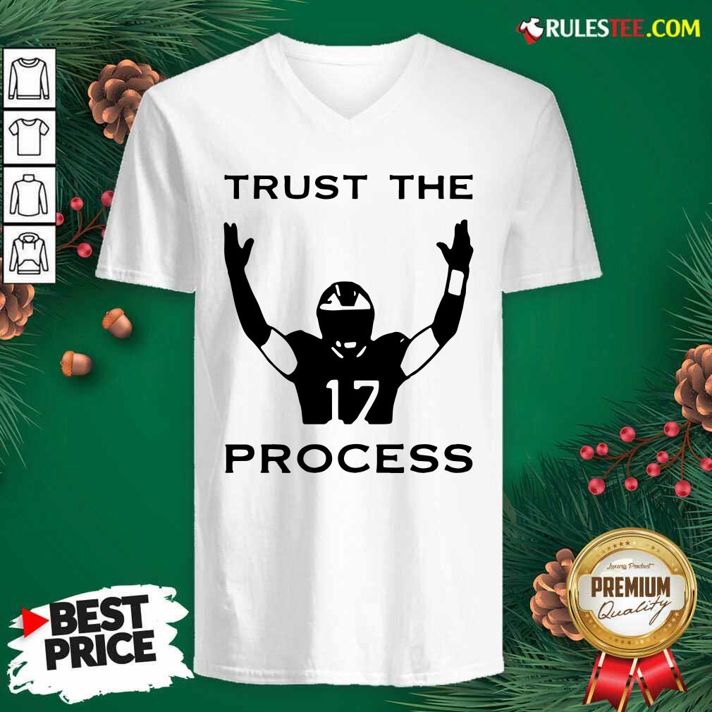 17 Trust The Process V-neck - Design By Rulestee.com