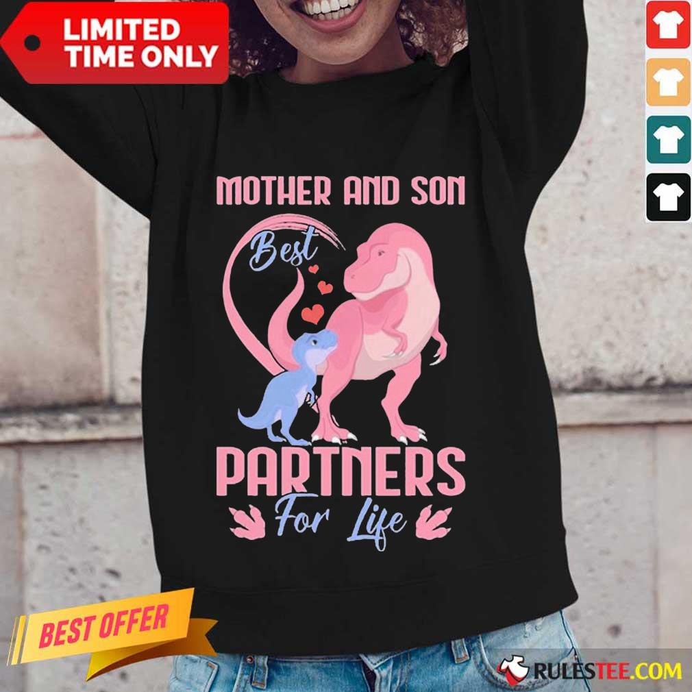 Bewildered Dinosaurs Mother Partners Long-sleeved
