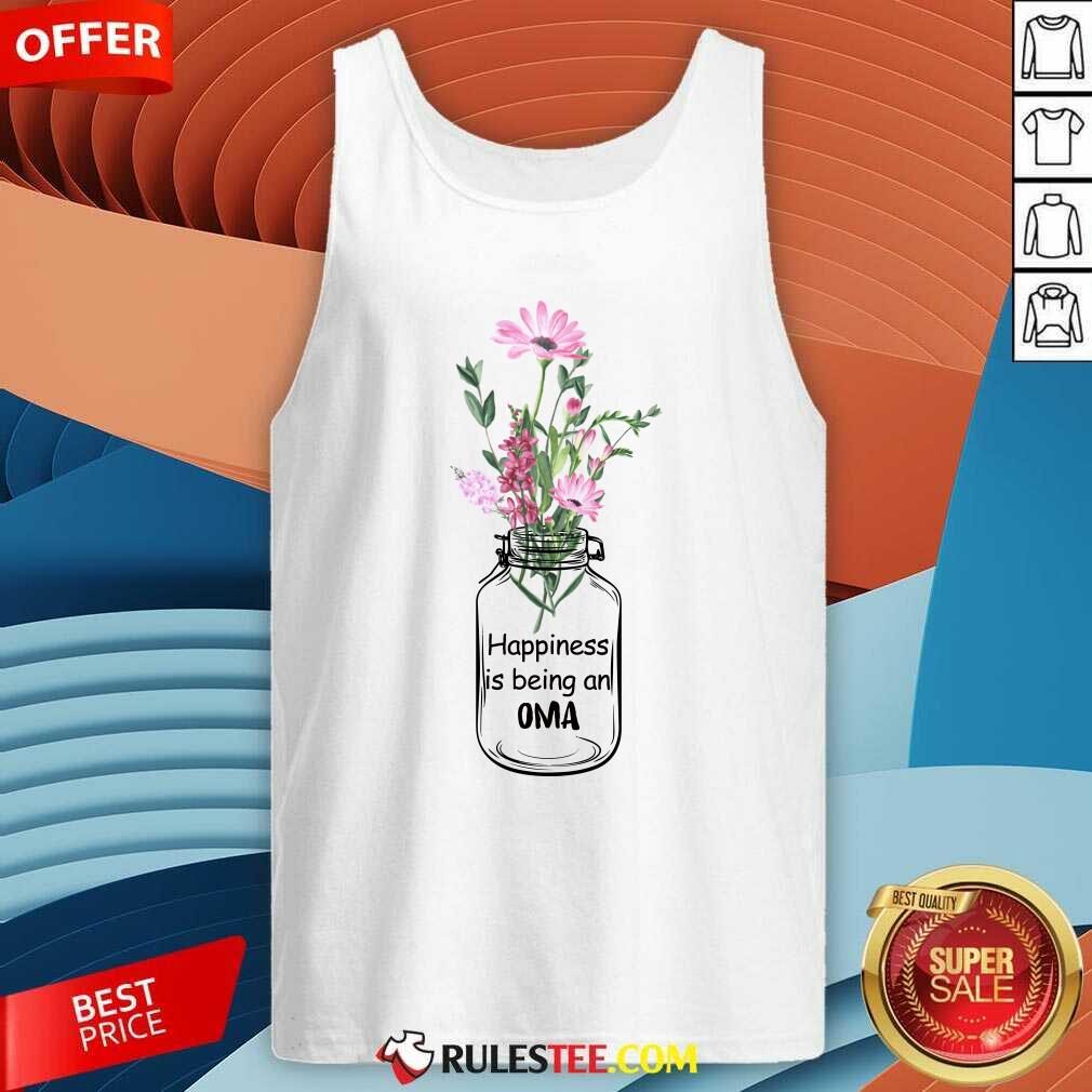 Happiness Is Being An Oma Mother Day Tank Top - Design By Rulestee.com