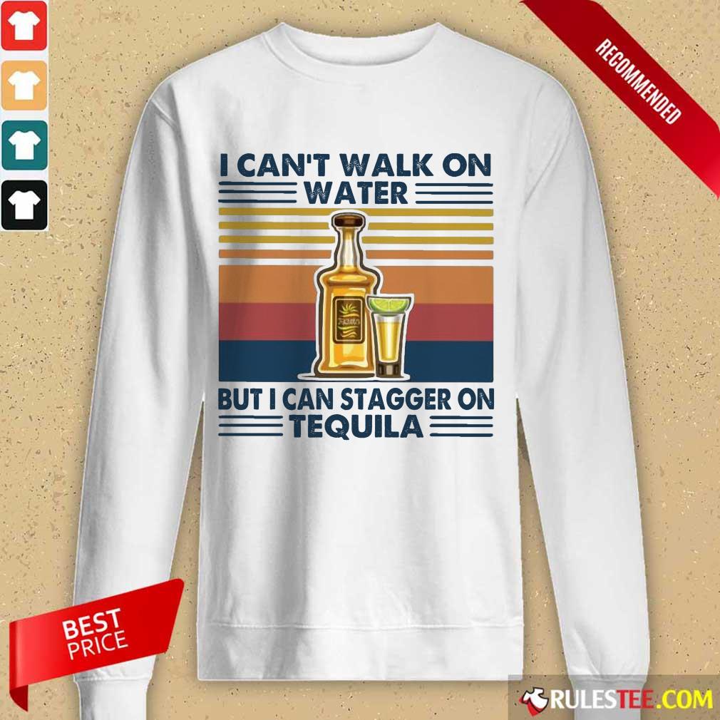 Happy Walk Water Tequila Vintage 2021 Long-sleeved