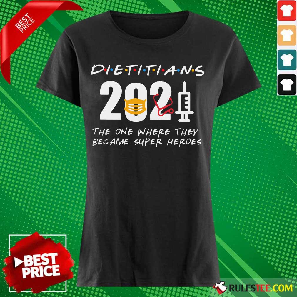 Overjoyed Dietitians 2021 SuperHeroes Ladies Tee