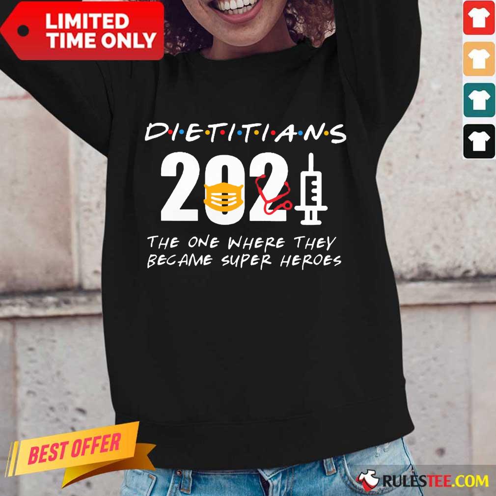 Overjoyed Dietitians 2021 SuperHeroes Long-sleeved