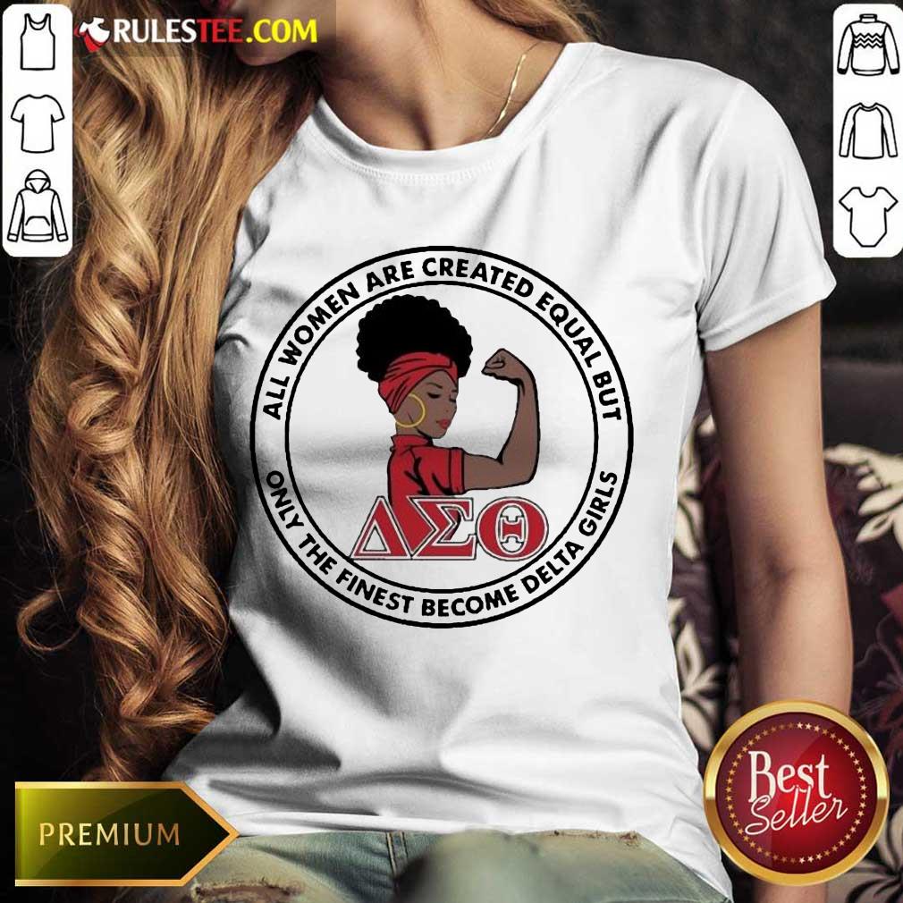 Perfect Strong Girl Women Are Created 4 Ladies Tee