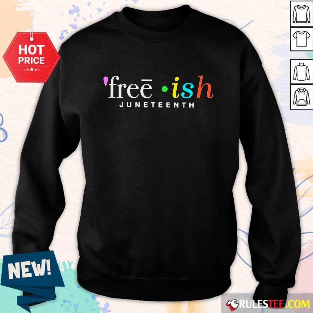 Fantastic Free Ish Juneteenth Sweater