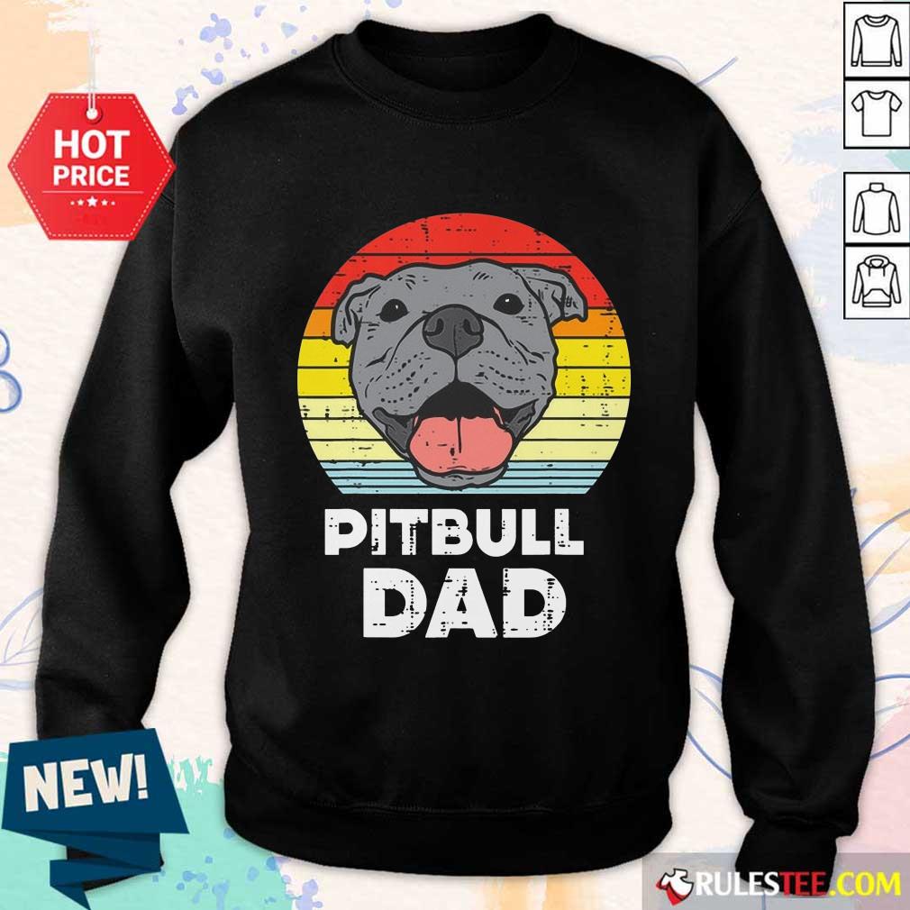 Original Pitbull Dad Vintage Sweater