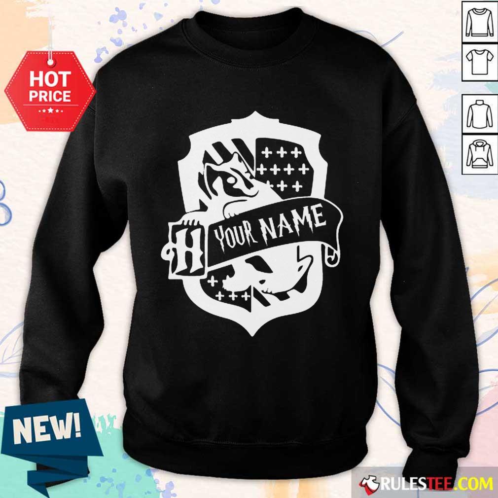 Top Hufflepuff Your Name Harry Potter Sweater