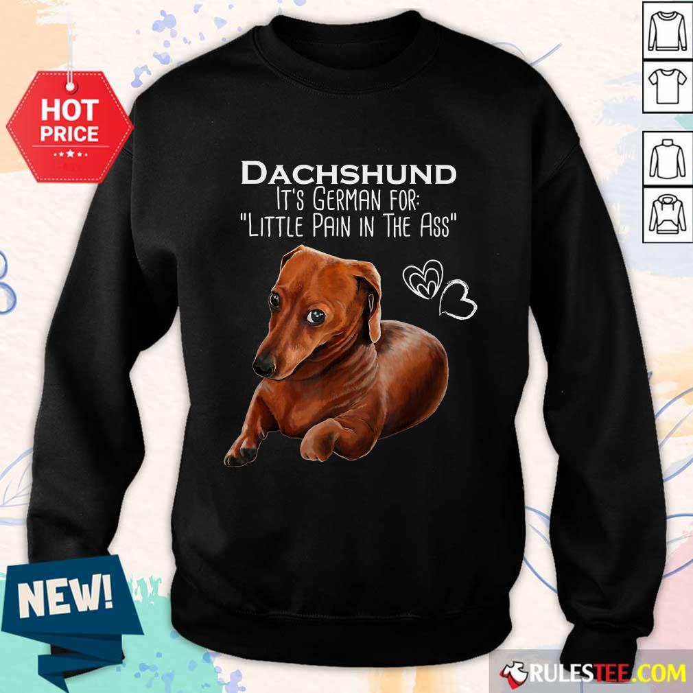 Dachshund It’s German For Little Pain In The Ass Sweater