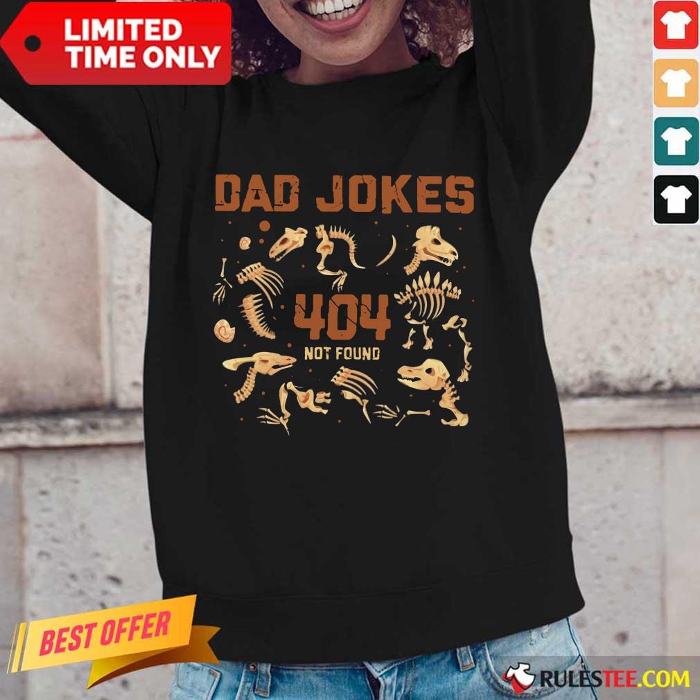 Dad Jokes 404 Not Found Long-Sleeved
