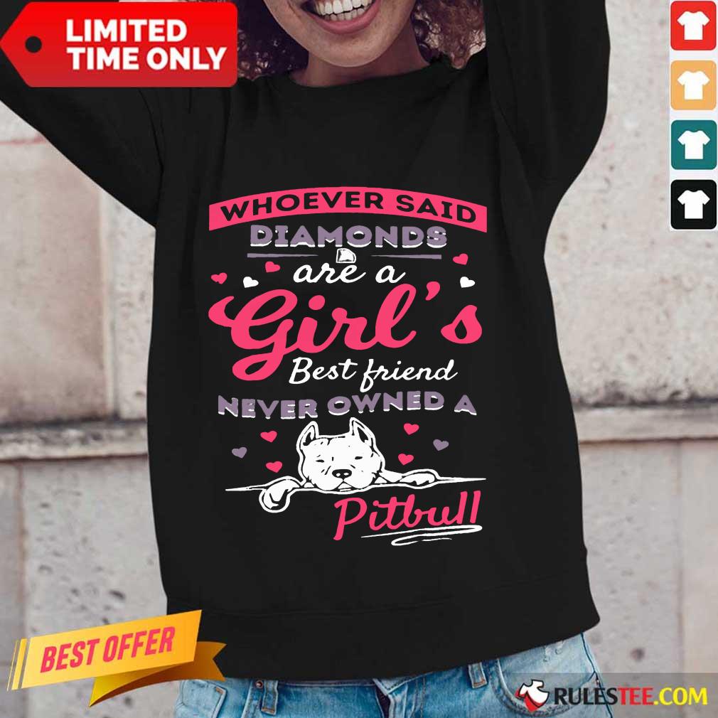 Diamonds Owned A Pitbull Long-Sleeved