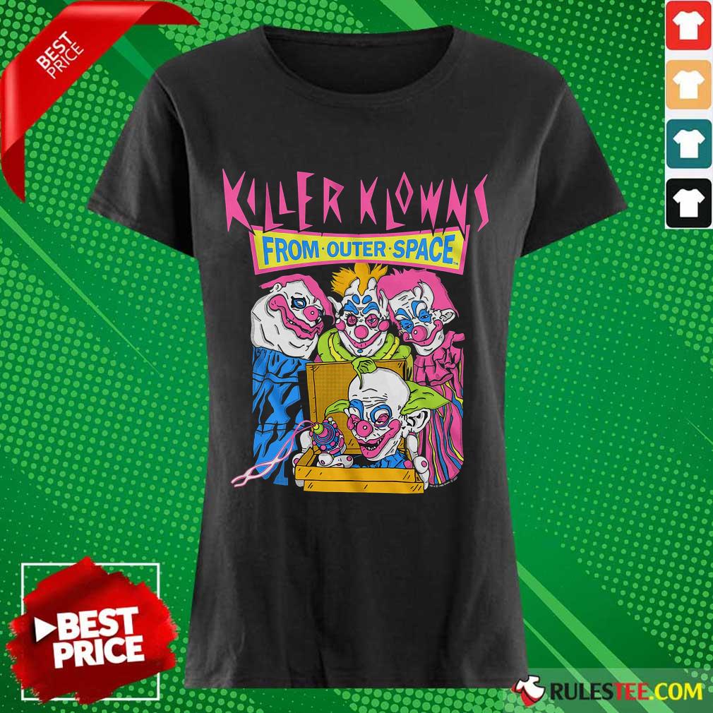 Killer Klowns From Outer Space Ladies Tee 