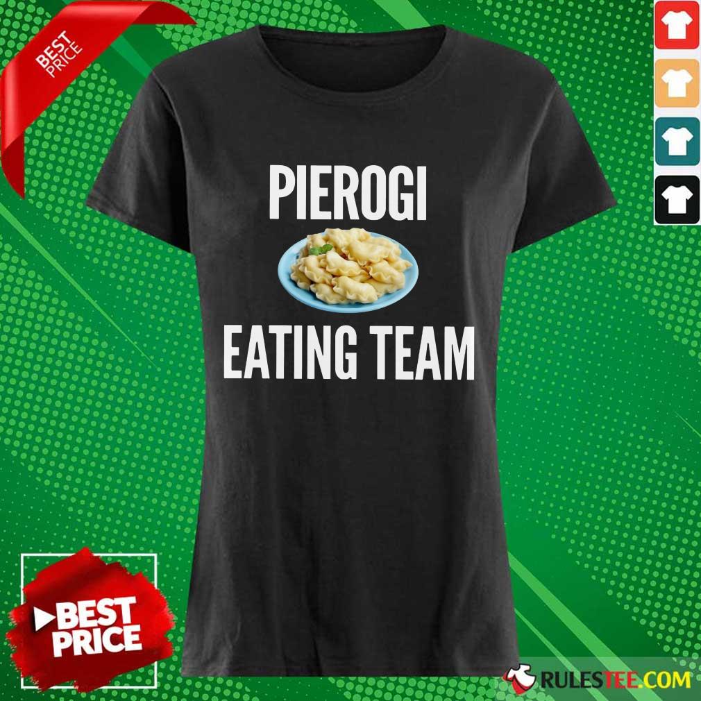 Pierogi Eating Team Ladies Tee 
