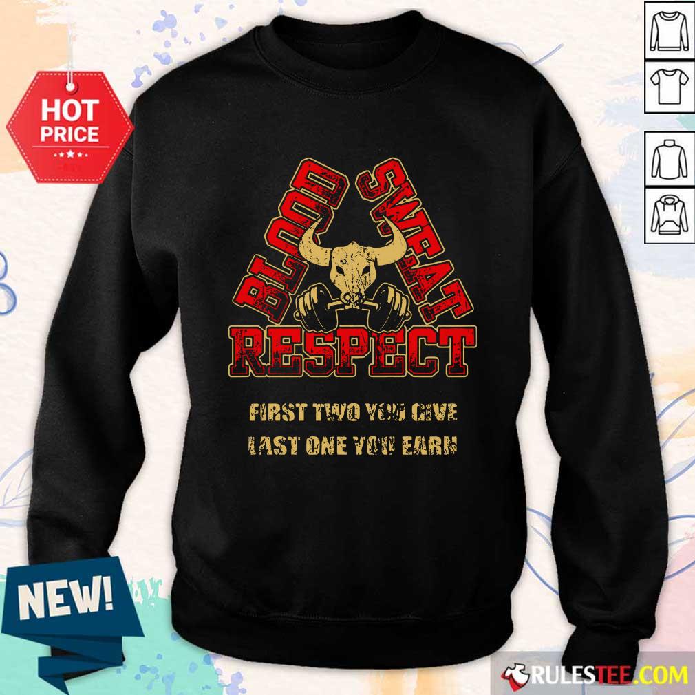 Weightlifting Blood Sweat Respect Sweater