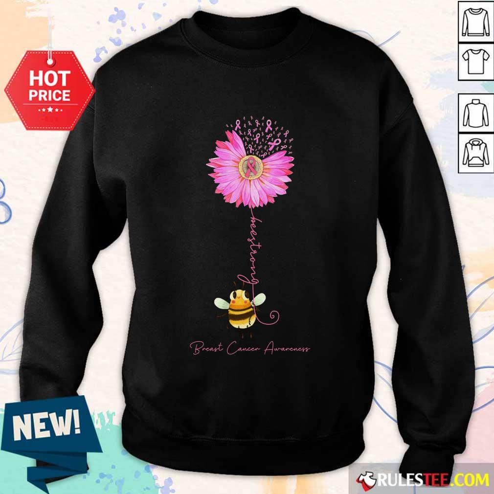 Bee Strong Breast Cancer Awareness Sweater