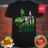 A Wee Bit Irish Today Flamingo St. Patrick’s Day Shirt