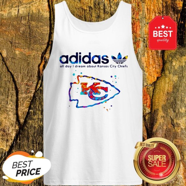 Adidas All Day I Dream About Kansas City Chiefs Champions Tank Top