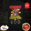 Chiefs Super Bowl Champions Signatures Shirt