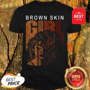 Nice Brown Skin Girl Black Shirt