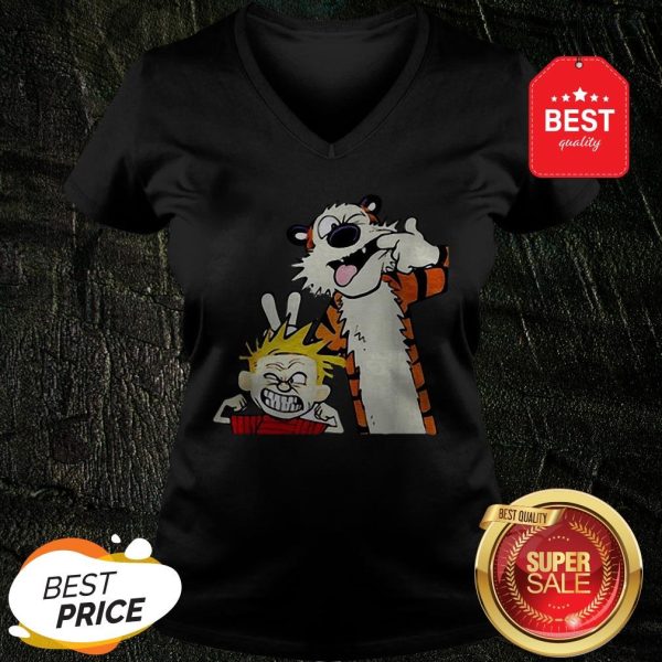 Official Calvin And Hobbes V-neck