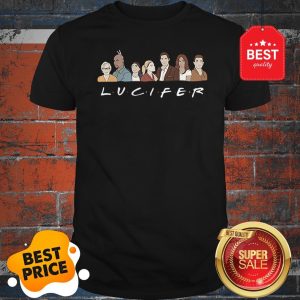 Official Friends Lucifer Characters Cartoon Shirt